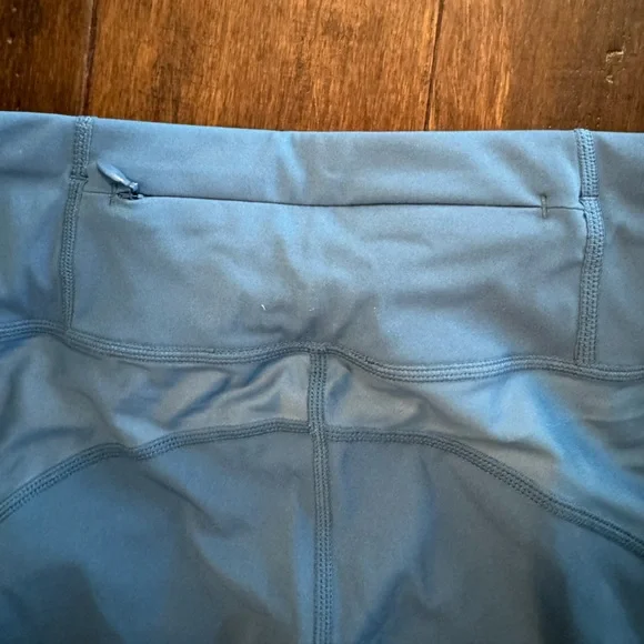 Sweaty Betty Blue High-Waist Mesh Leggings - Picture 5 of 7